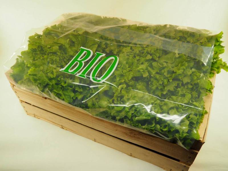 Emballage pour les salades: garniture, coiffe ou complexe?